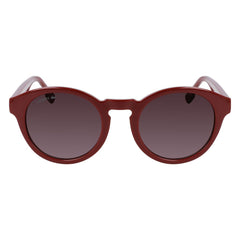 Lacoste Sonnenbrille mit roter Spritzgussoptik