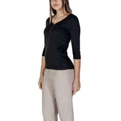 T-shirt en coton noir Street One