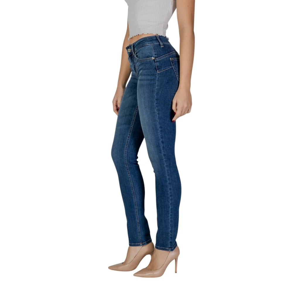 Liu Jo Blue Cotton Skinny Jeans