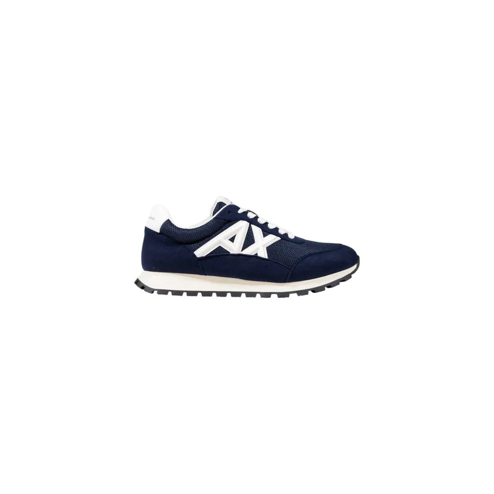 Armani Exchange Bicolor Polyester Athletic Sneakers