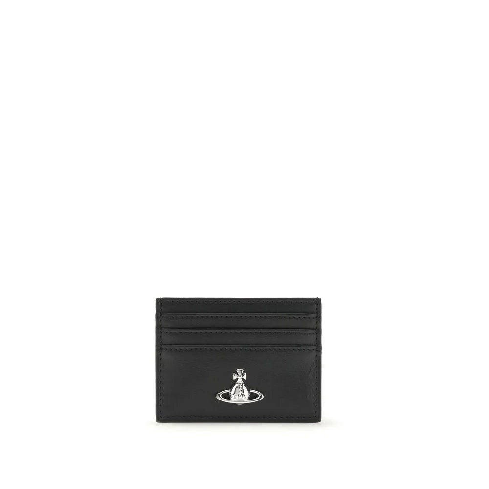 Vivienne Westwood Black Polyurethane Wallet