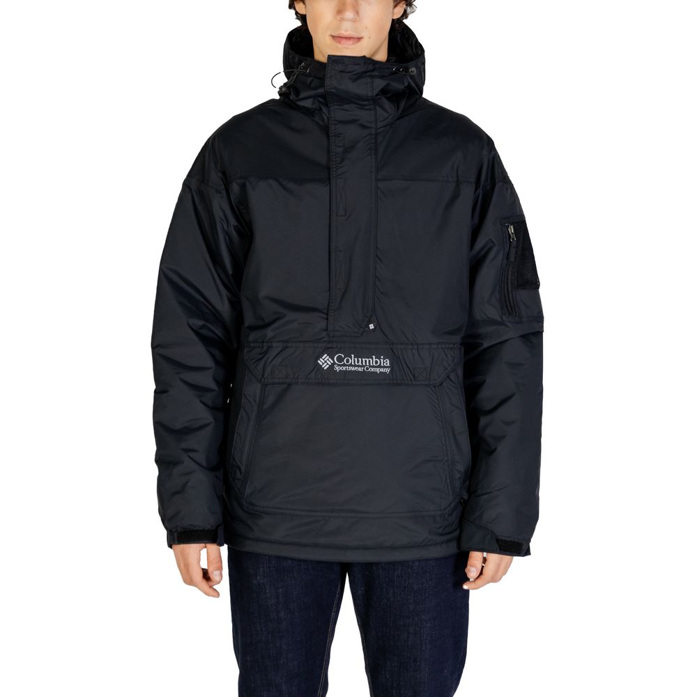 Columbia Black Nylon Jackets & Coat