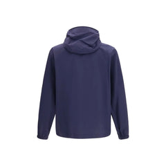 Moncler Grenoble Blue Polyamide Shell Jacket