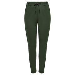 Pantalon en viscose verte uniquement