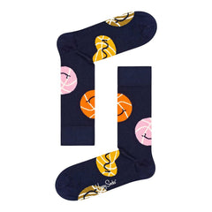 Happy Socks Blue Cotton Sock