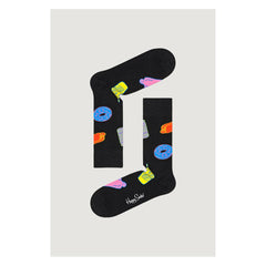 Happy Socks Black Cotton Sock