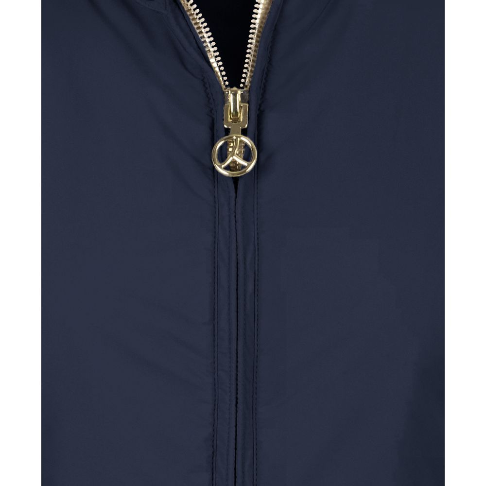 People Of Shibuya blaue Nylon-Damenweste