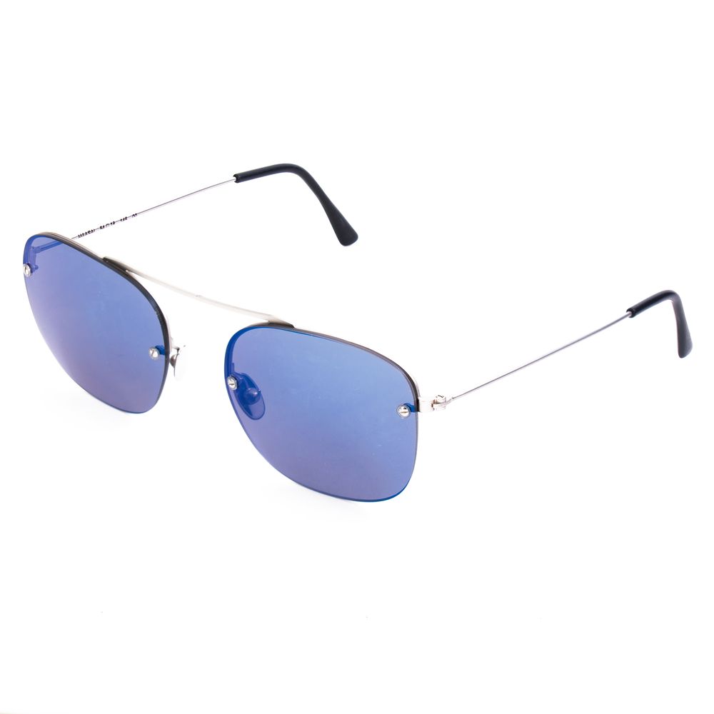 LGR Sonnenbrille aus silbernem Edelstahl