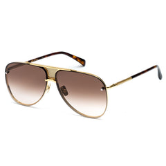 Lunettes de soleil Belstaff en titane doré