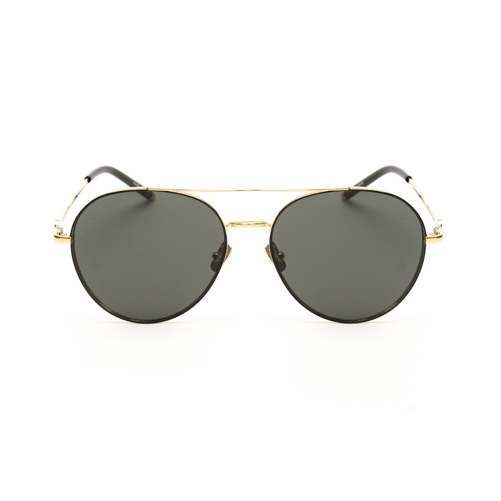 Lunettes de soleil Belstaff en titane doré
