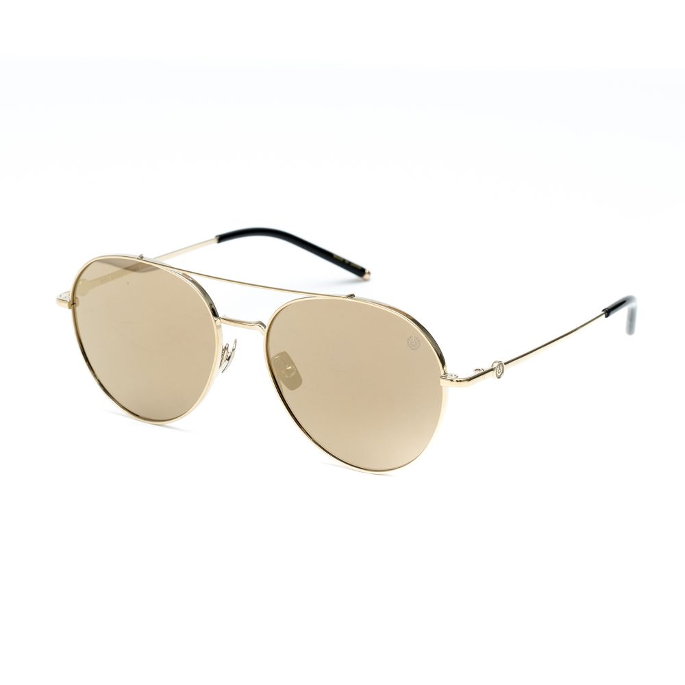 Lunettes de soleil Belstaff en titane doré