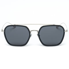 Lunettes de soleil Belstaff en titane gris