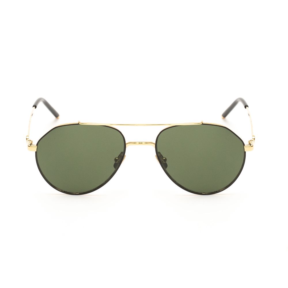 Lunettes de soleil Belstaff en titane doré