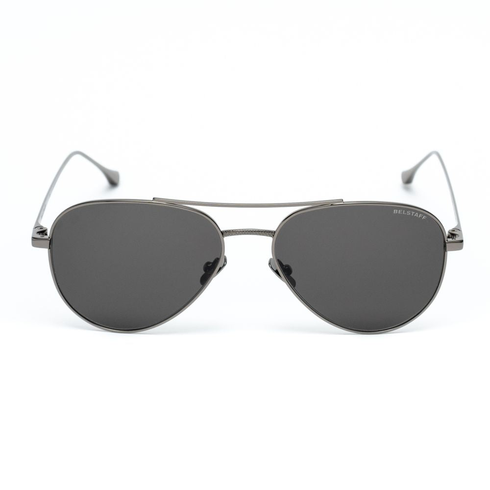 Lunettes de soleil Belstaff en acier inoxydable gris
