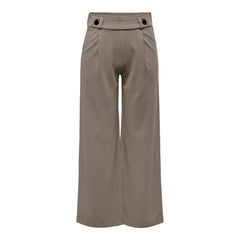 Jacqueline De Yong Brown Polyester Pant
