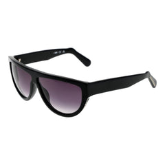 Lunettes de soleil unisexes noires GCDS
