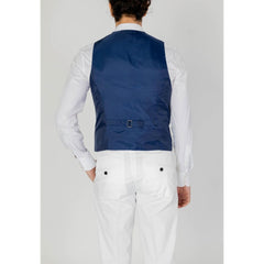 Only &amp; Sons blaue Polyesterweste