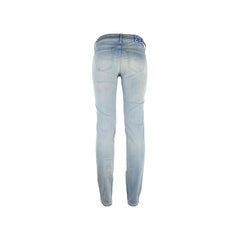 Jacob Cohen blaue Baumwoll-Skinny-Hose