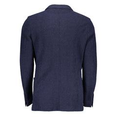 Gant Blue Wool Blazer
