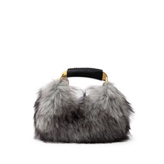 Tom Ford Handtasche aus grauem Leder