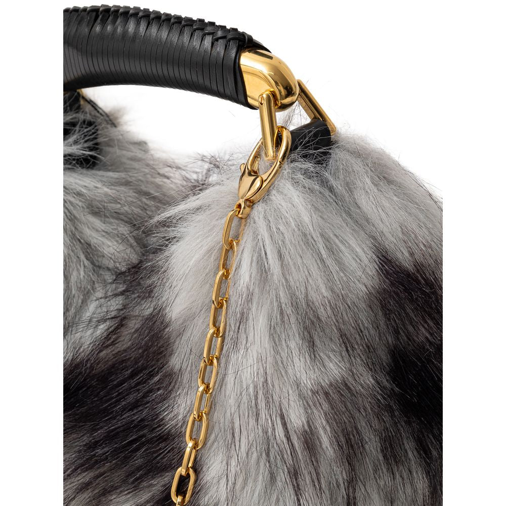 Tom Ford Handtasche aus grauem Leder