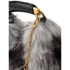Tom Ford Handtasche aus grauem Leder