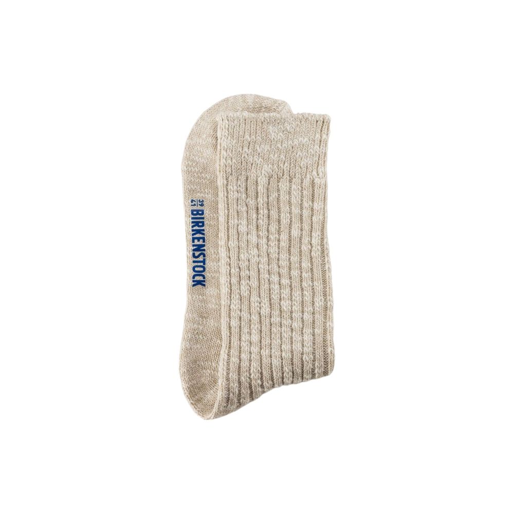 Birkenstock Beige Cotton Sock