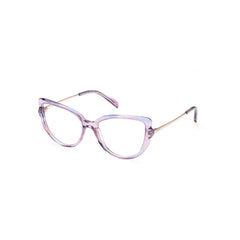 Emilio Pucci Brillengestell aus lila Acetat