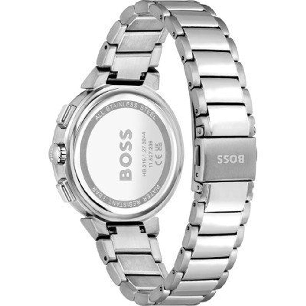 Montre Hugo Boss en acier inoxydable argenté