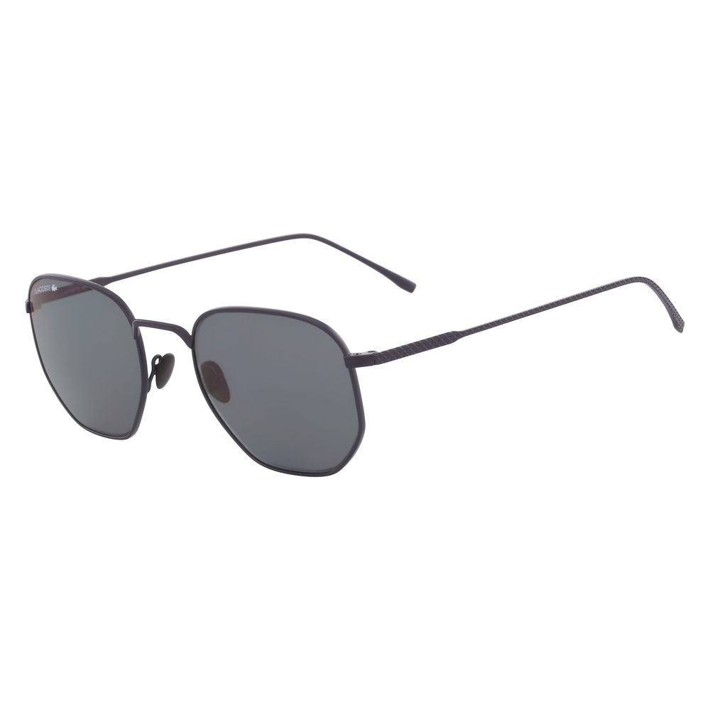 Lacoste Sonnenbrille aus blauem Metall
