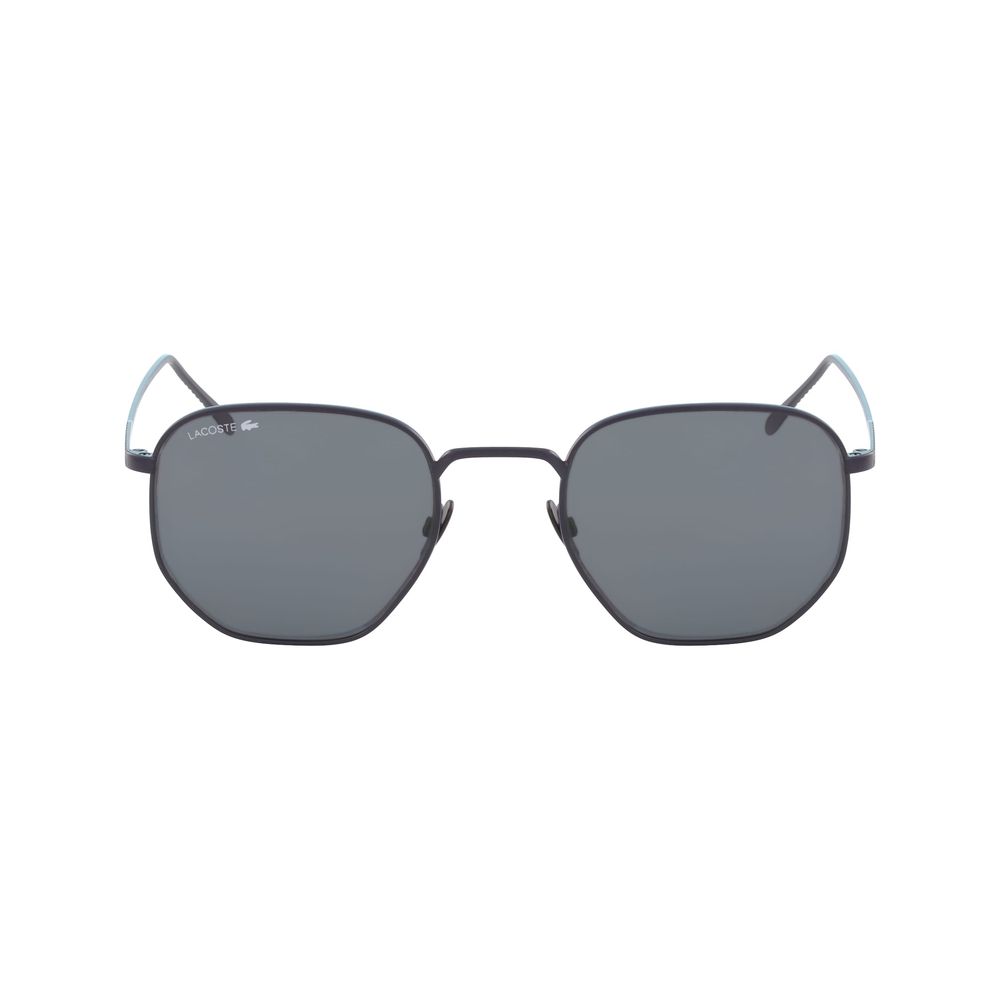 Lacoste Sonnenbrille aus blauem Metall