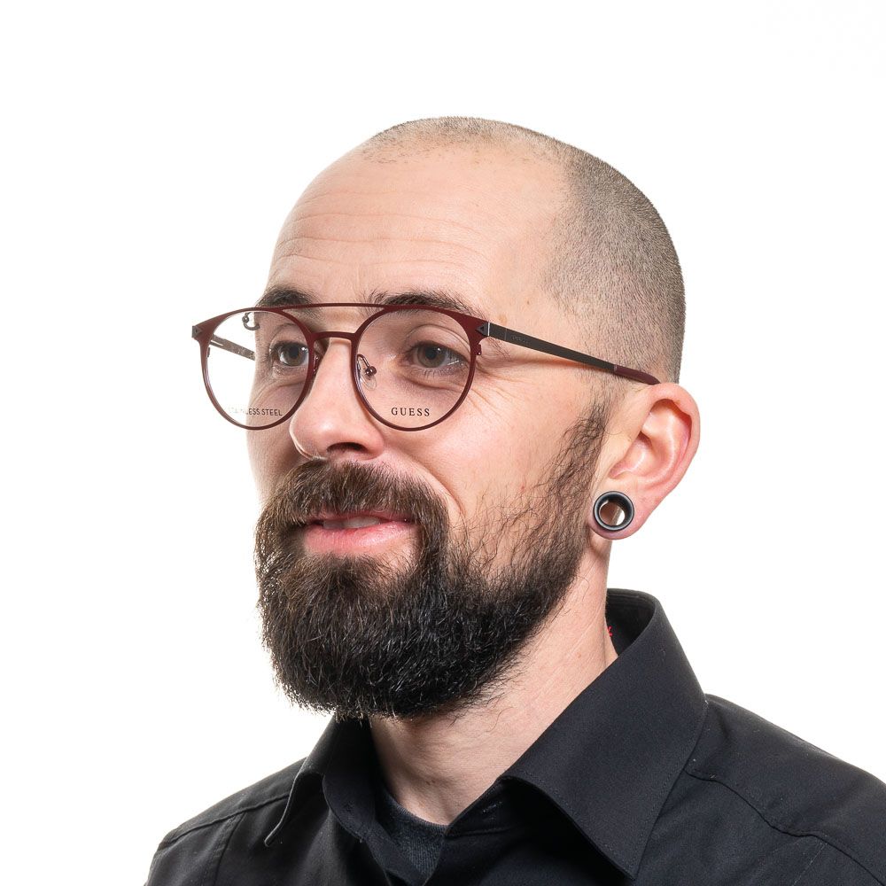 Guess rote Herrenbrillenfassung