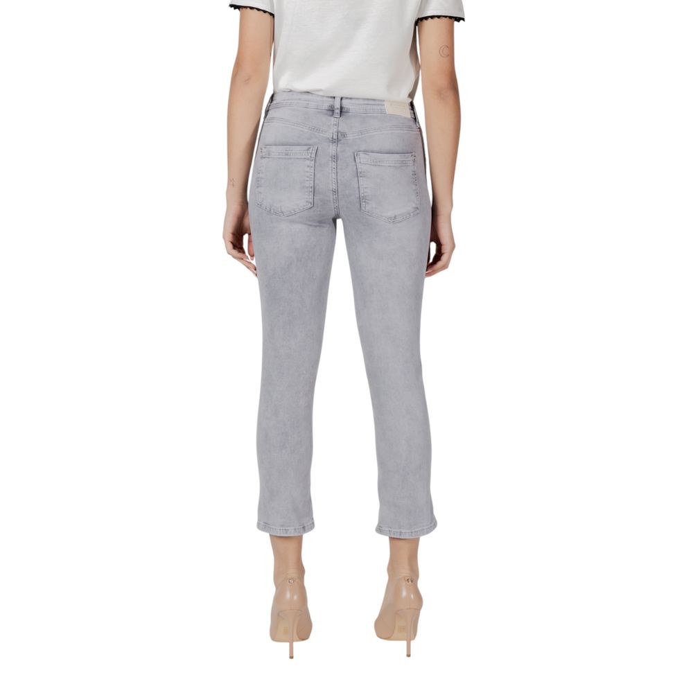 Jean Street One gris en coton coupe slim