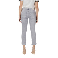 Jean Street One gris en coton coupe slim