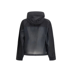 Y-3 Black Cotton Shell Jacket