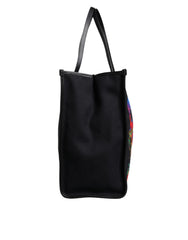 Sac cabas à poignée supérieure imprimé graphique multicolore Dolce &amp; Gabbana