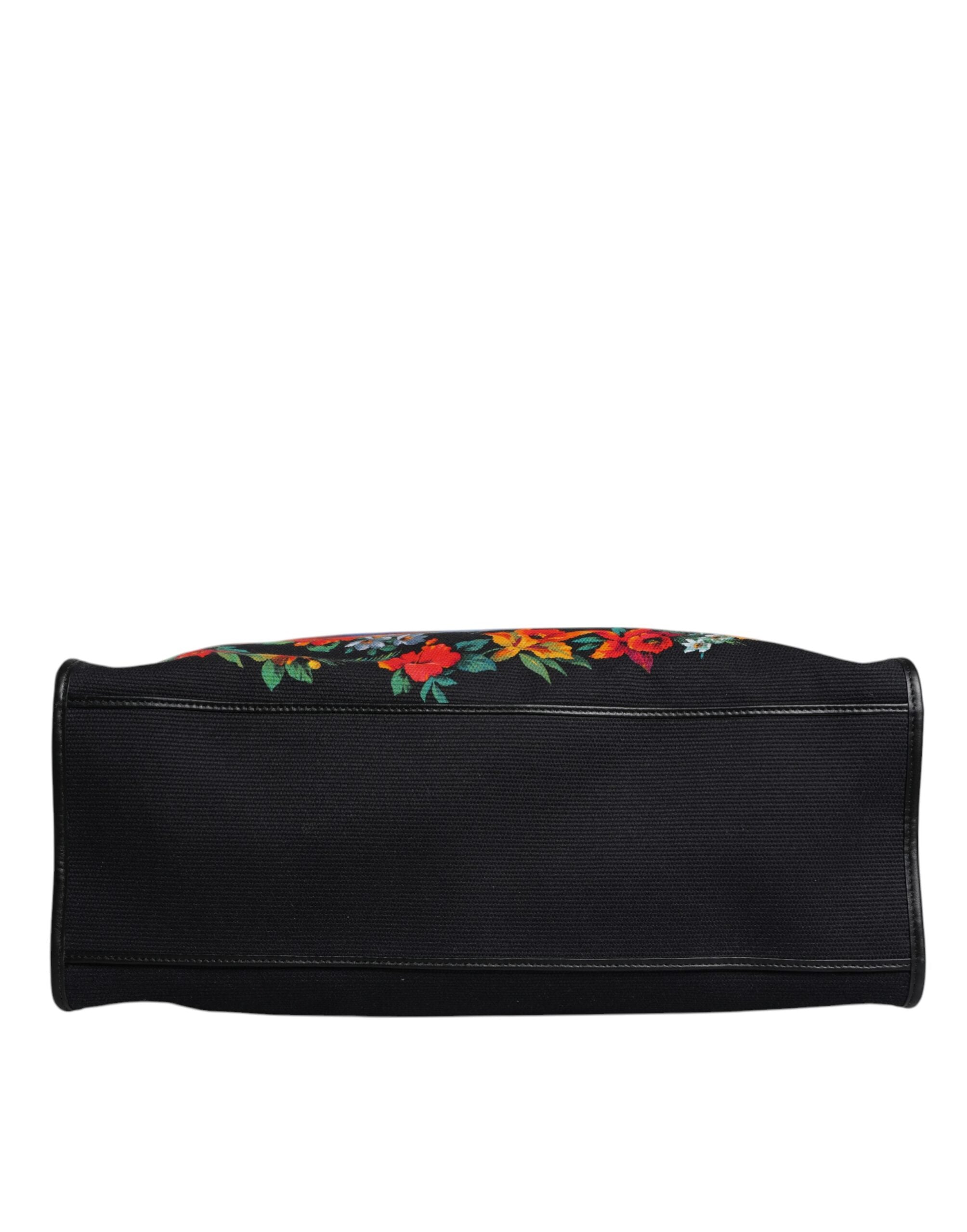 Sac cabas à poignée supérieure imprimé graphique multicolore Dolce &amp; Gabbana