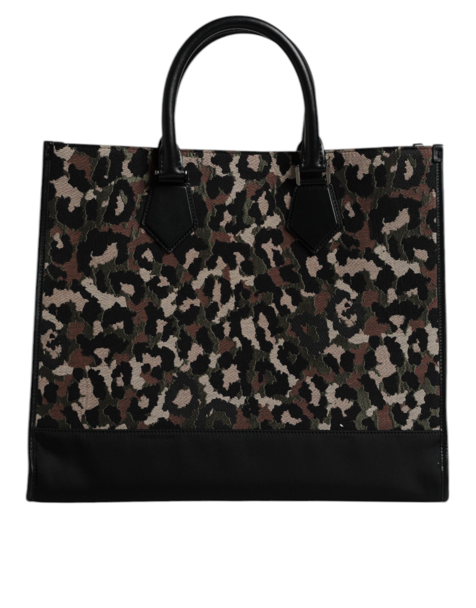 Sac cabas Dolce &amp; Gabbana multicolore léopard à bandoulière