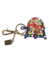 Porte-clés Carretto multicolore doré Dolce &amp; Gabbana