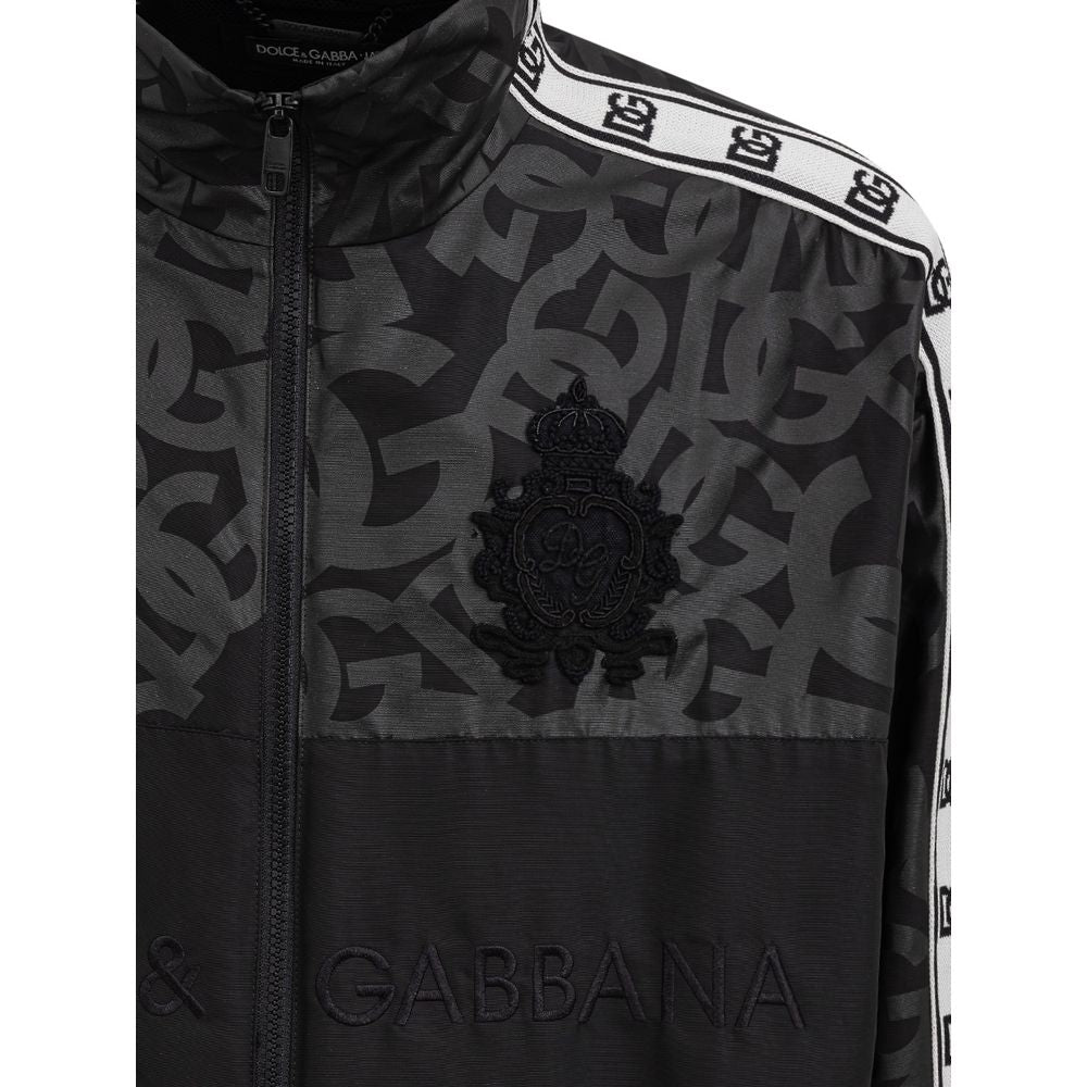 Vestes et manteaux Dolce &amp; Gabbana en polyester noir