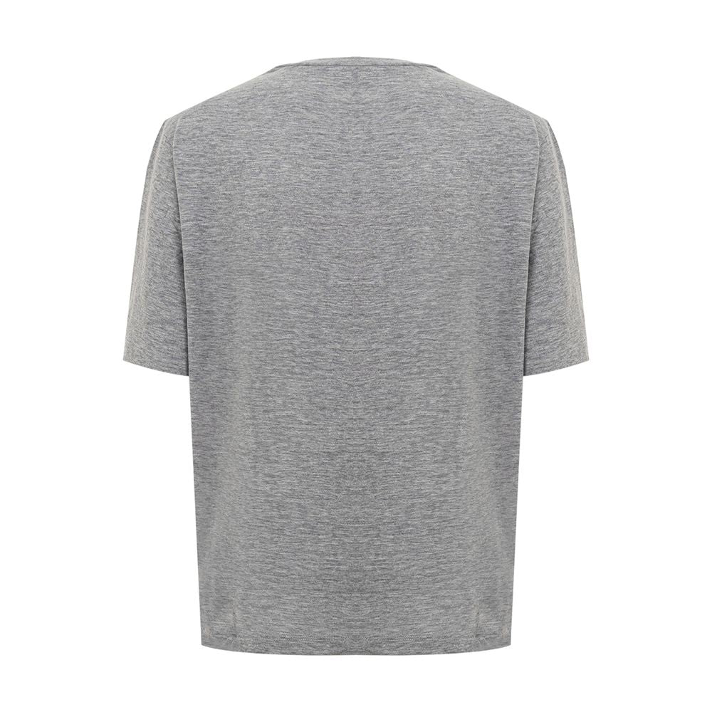 T-shirt en coton gris chic Dsquared² pour la femme moderne