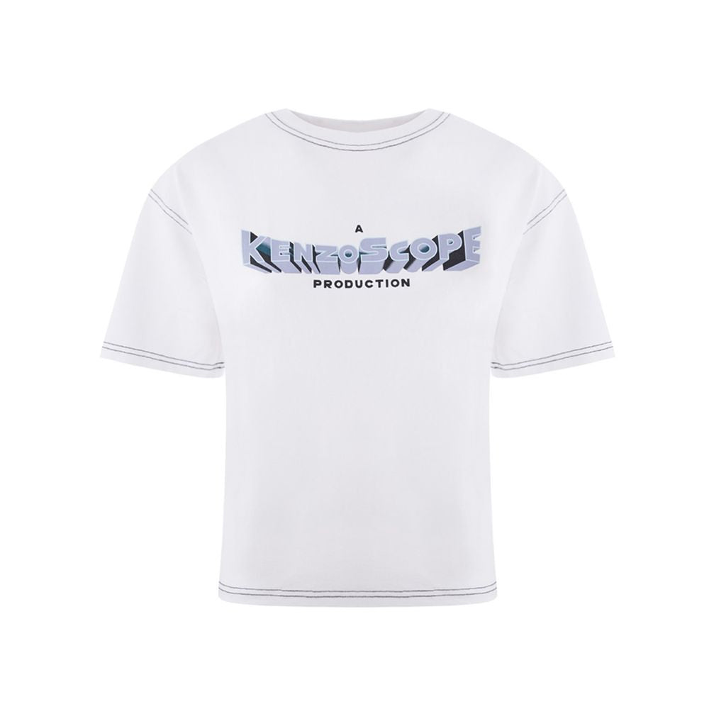 Haut élégant en coton blanc Kenzo pour femme
