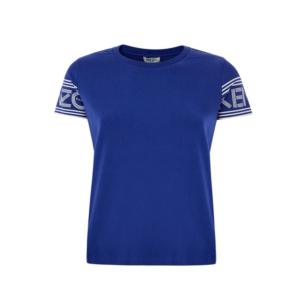 T-shirt Kenzo Chic bleu en coton pour un confort élégant