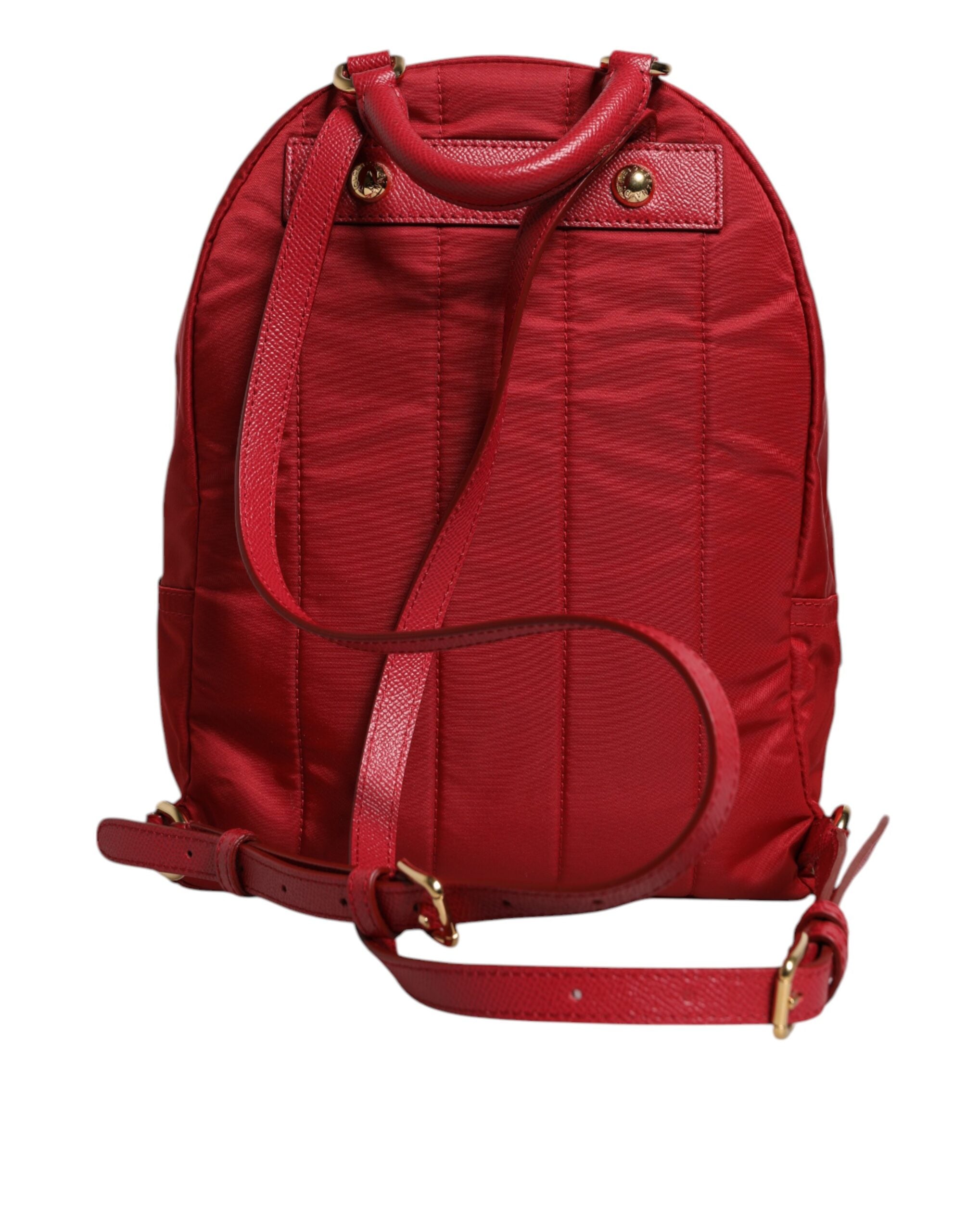 Dolce &amp; Gabbana Roter #DGFAMILY VULCANO Rucksack mit Verzierungen