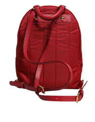 Dolce &amp; Gabbana Roter #DGFAMILY VULCANO Rucksack mit Verzierungen