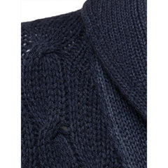 Cruciani Blauer Kaschmir-Cardigan