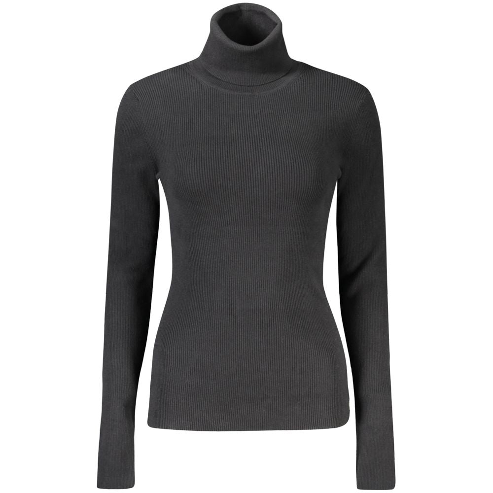 Schwarzer Baumwollpullover von Calvin Klein für Damen