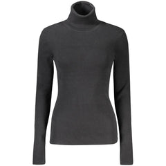Schwarzer Baumwollpullover von Calvin Klein für Damen