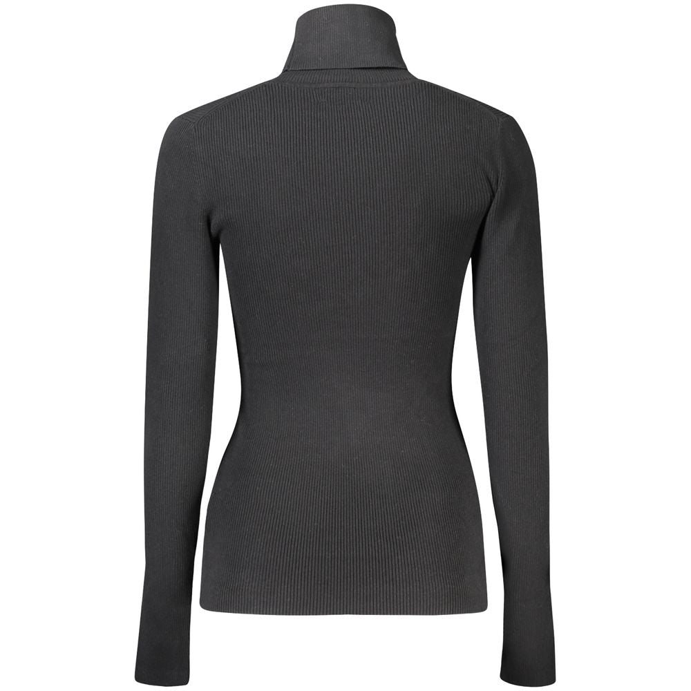 Schwarzer Baumwollpullover von Calvin Klein für Damen