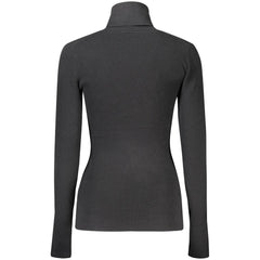 Schwarzer Baumwollpullover von Calvin Klein für Damen